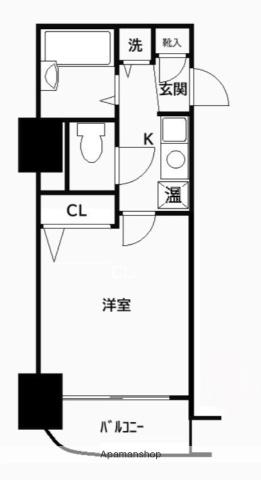 ネオマイム横浜台町 9階階 間取り