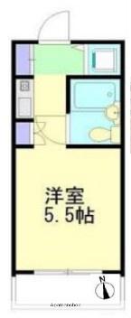 ライオンズマンション新横浜B館 1階階 間取り