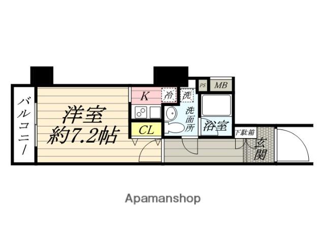 プレール・ドゥーク西横浜 11階階 間取り