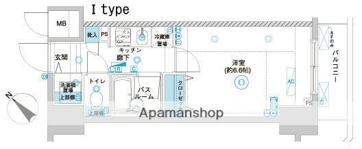 フェニックス横濱関内BAY GAIA 2階階 間取り