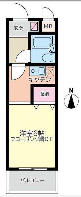 ガーデンプレイス伍番館 3階階 間取り