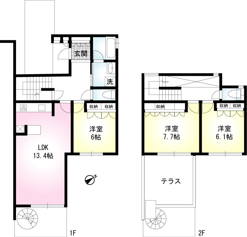 ソルグリーン湘南(3LDK)の間取り写真