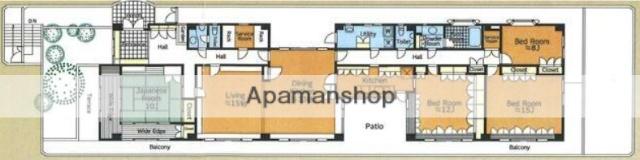 メイプルⅢ(4SLDK/3階)の間取り写真
