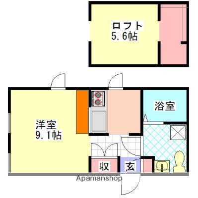 PrincessCourtななつ星 2階階 間取り