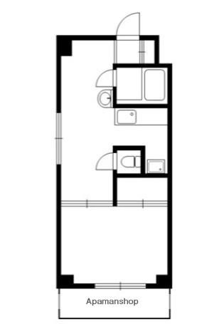 PAULOWNIA VALLY TAKE3天王町(1DK/2階)の間取り写真
