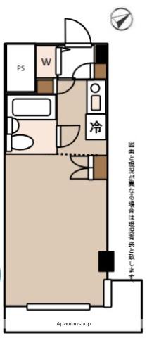 ウィンベルソロ横浜阪東橋1号館 4階階 間取り