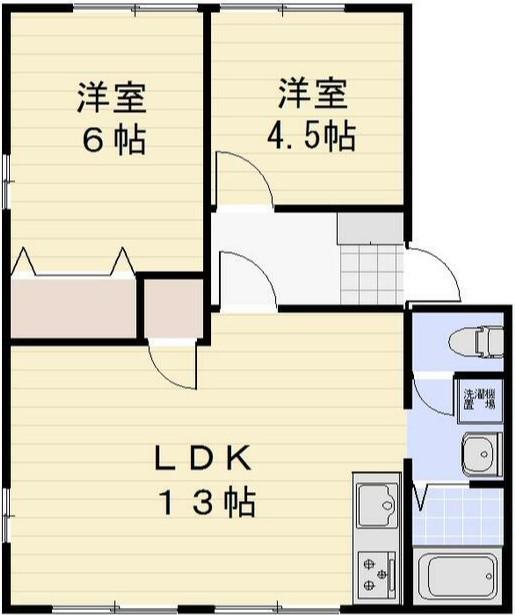 ハイツリマ 1階階 間取り