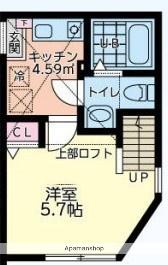 MONT SERENITY 麻溝台(1K/1階)の間取り写真