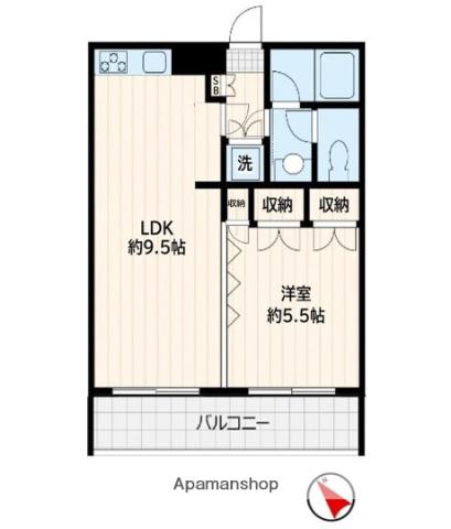 メインステージパーク大山 3階階 間取り