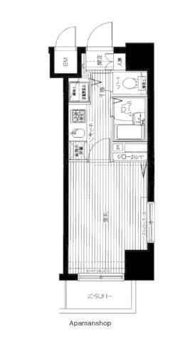 フェニックス伊勢佐木町 3階階 間取り