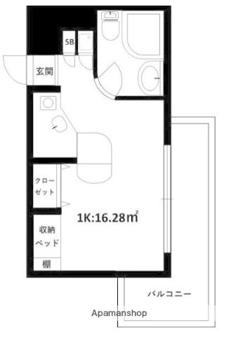 ラ・パルフェ・ド・コンセルト 3階階 間取り