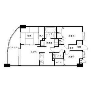 KAビル(3LDK/3階)の間取り写真