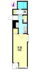 ゼフィール横濱 5階階 間取り