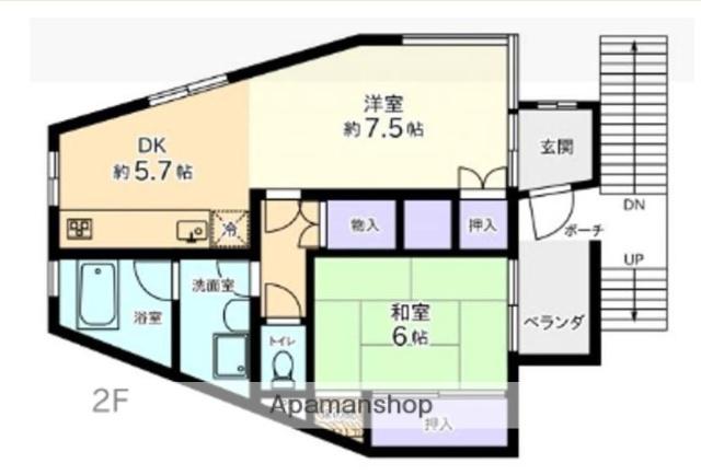 JCビル 2階階 間取り