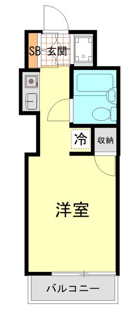サンホワイト磯子 2階階 間取り