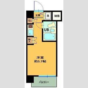パーク・ノヴァ横浜阪東橋弐番館 10階階 間取り