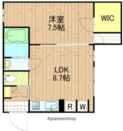ロータス糀谷(1LDK/3階)の間取り写真