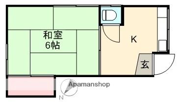 半田アパート 2階階 間取り