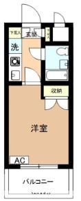 マイキャッスル三ツ境 4階階 間取り