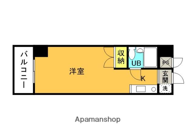 横浜三吉町第4レッツビル 3階階 間取り