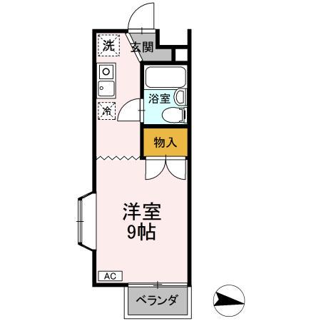 シーサイド金沢 2階階 間取り