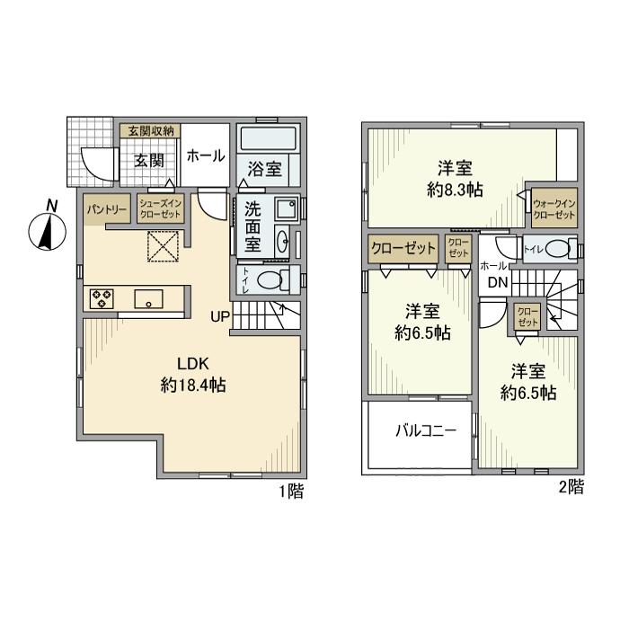 京急久里浜線 京急久里浜駅 徒歩11分 2階建 築11年(3LDK)の間取り写真
