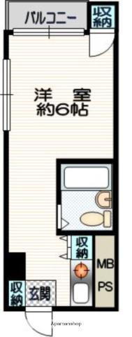 クリオ戸部壱番館 4階階 間取り