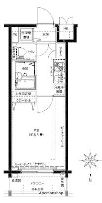 ドルチェ横浜・桜木町 3階階 間取り