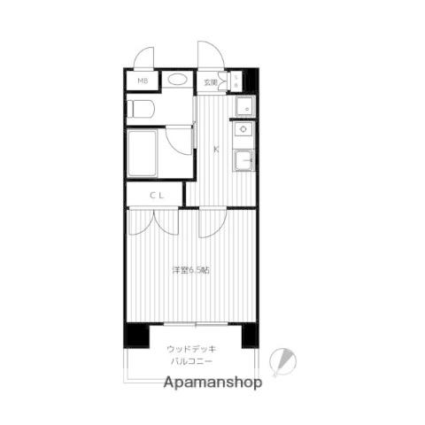 大倉山ヒルテラス 3階階 間取り