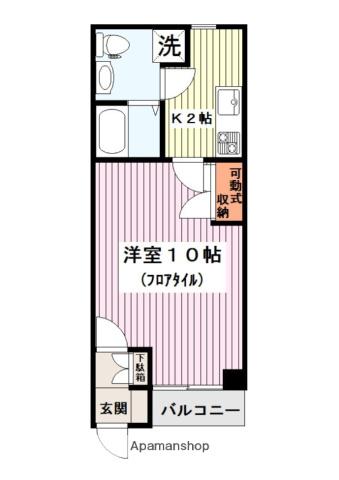 カンパニーレ横浜 8階階 間取り