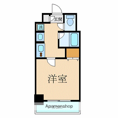 スカイコート大森第6(1K/7階)の間取り写真