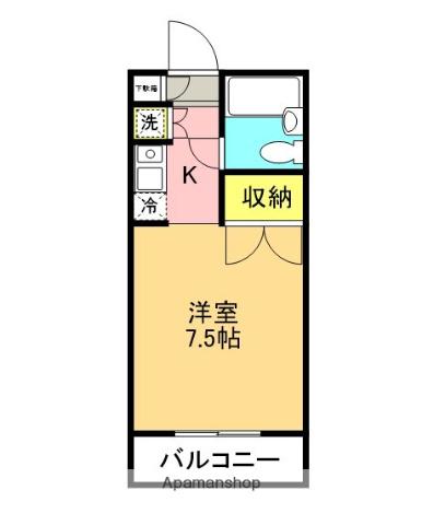 アーバンビュー 2階階 間取り