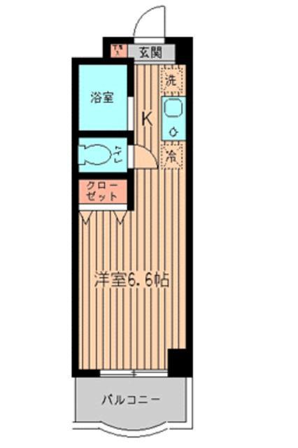 クラシコ鷺沼 4階階 間取り