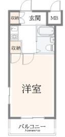 ジョルジュ磯子 4階階 間取り