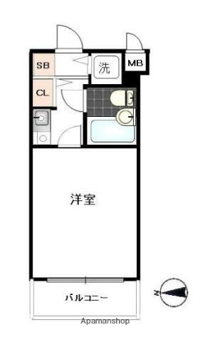 クリオ藤が丘壱番館 3階階 間取り
