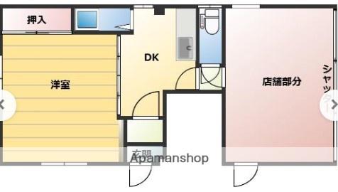 大野マンション(2DK/1階)の間取り写真