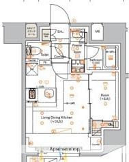 SYFORME MACHIDA(1LDK/10階)の間取り写真