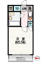 クリオ妙蓮寺壱番館 2階階 間取り