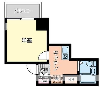 日神パレステージ石川町 8階階 間取り