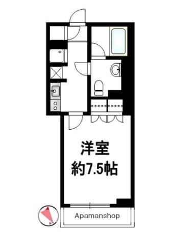 シティタワー横濱 9階階 間取り