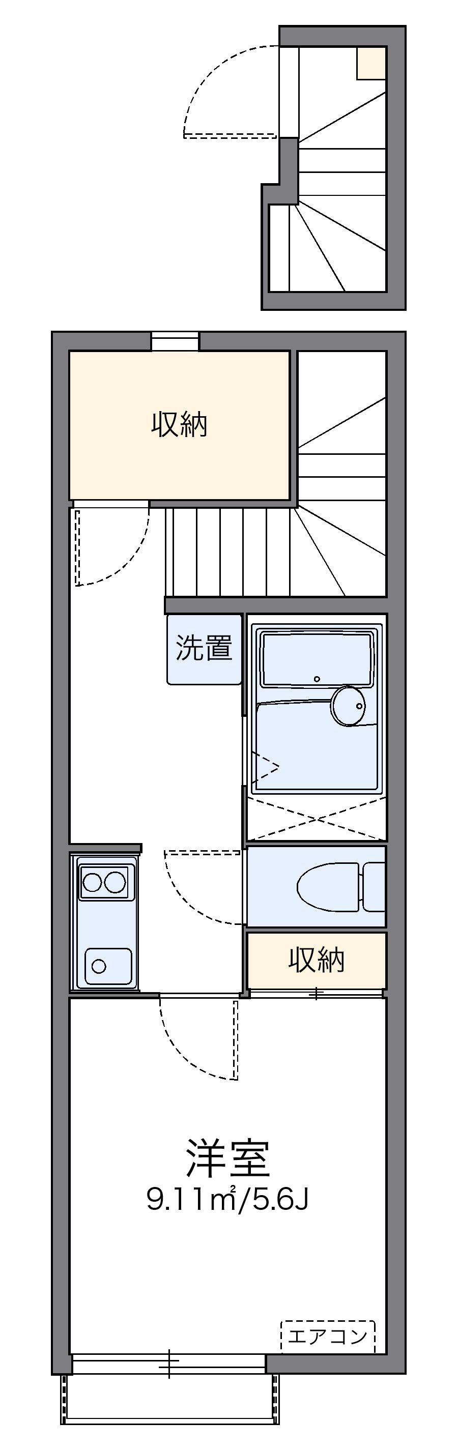 レオネクスト英 2階階 間取り
