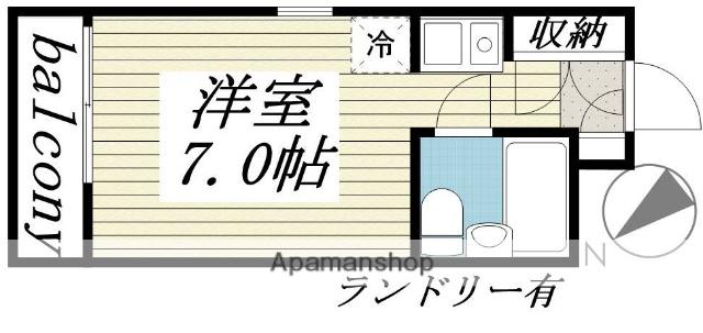 メゾン・ド・ノブレッス 2階階 間取り