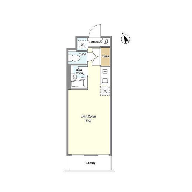 プレミアステージ大崎(ワンルーム/3階)の間取り写真