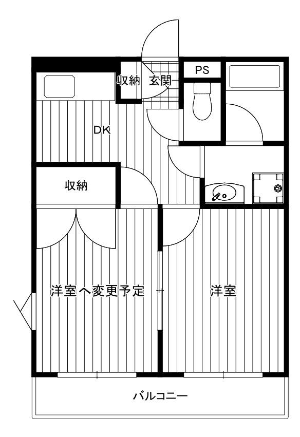 ミッシェルホームズ淵野辺 3階階 間取り