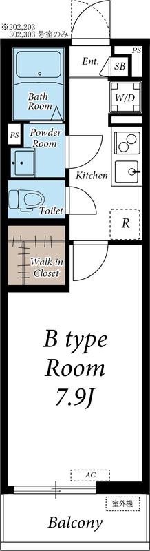 リブリ・ISHIDA Ⅱ(1K/1階)の間取り写真