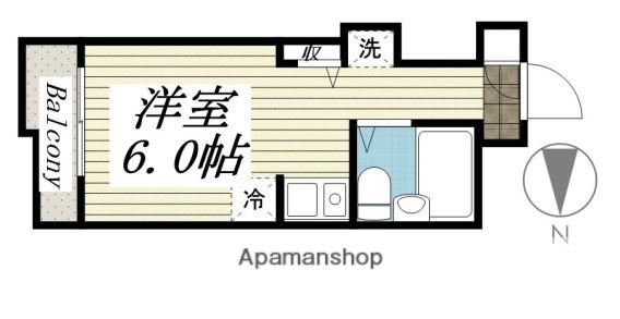 コンフォート長津田 2階階 間取り