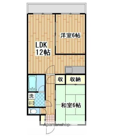 サンライズ港南台 3階階 間取り