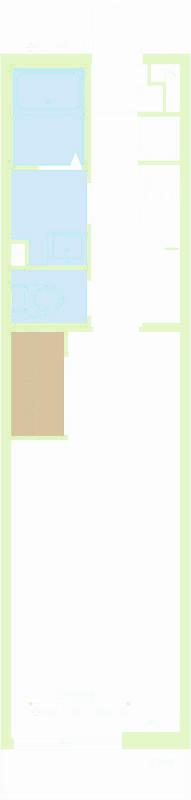 ヒルズY(1K/1階)の間取り写真