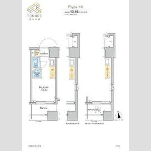 TOMORE品川中延(ワンルーム/2階)の間取り写真