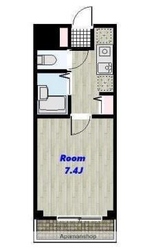 エポック.ASA(1K/2階)の間取り写真